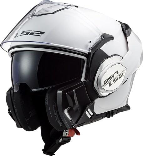 LS2 - Valiant Modular Helmet - Gloss White - L (Open Box)