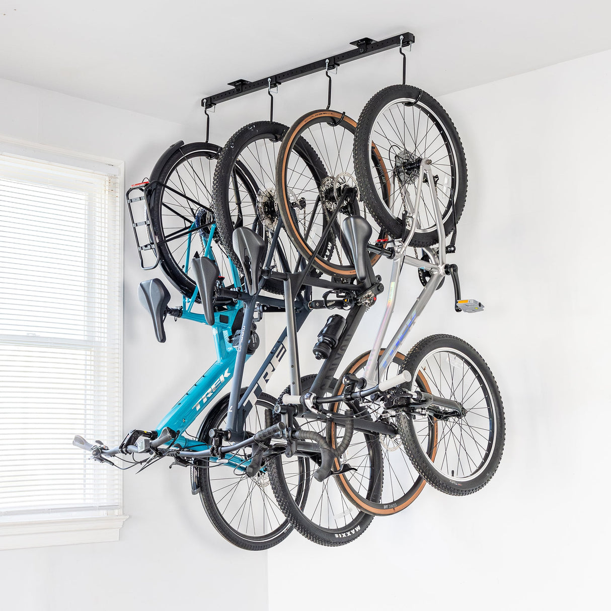 G-Bike Ceiling | Adjustable Ceiling Storage System | Holds up to 8 Bikes