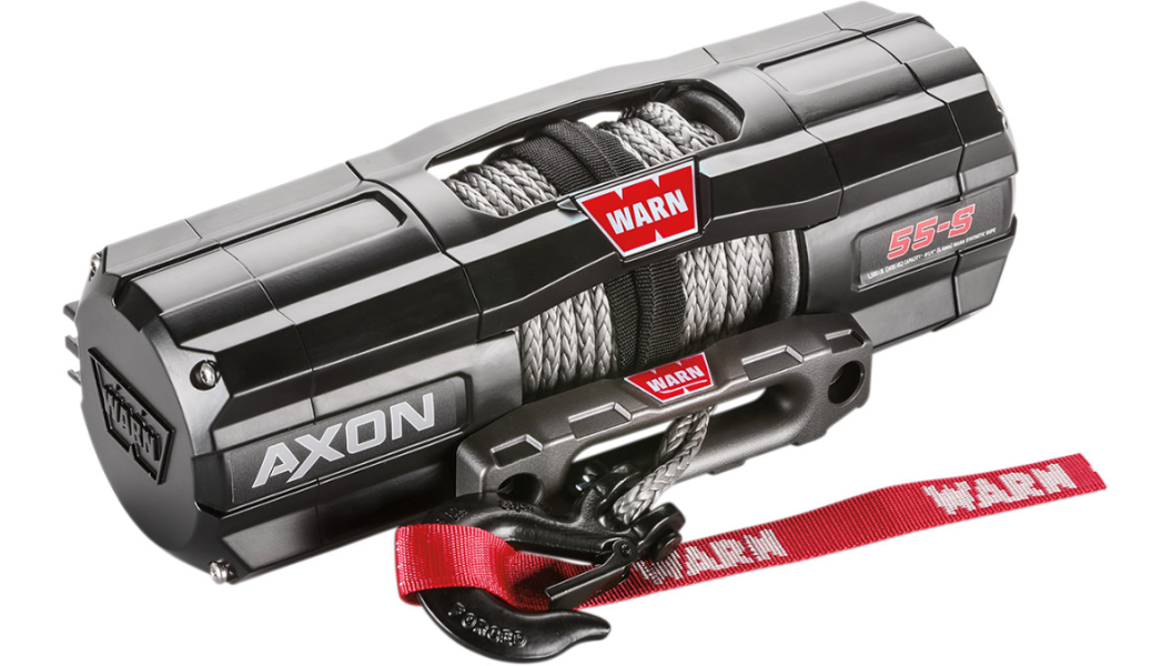 WARN AXON 55-S Winch - Synthetic Rope 101150