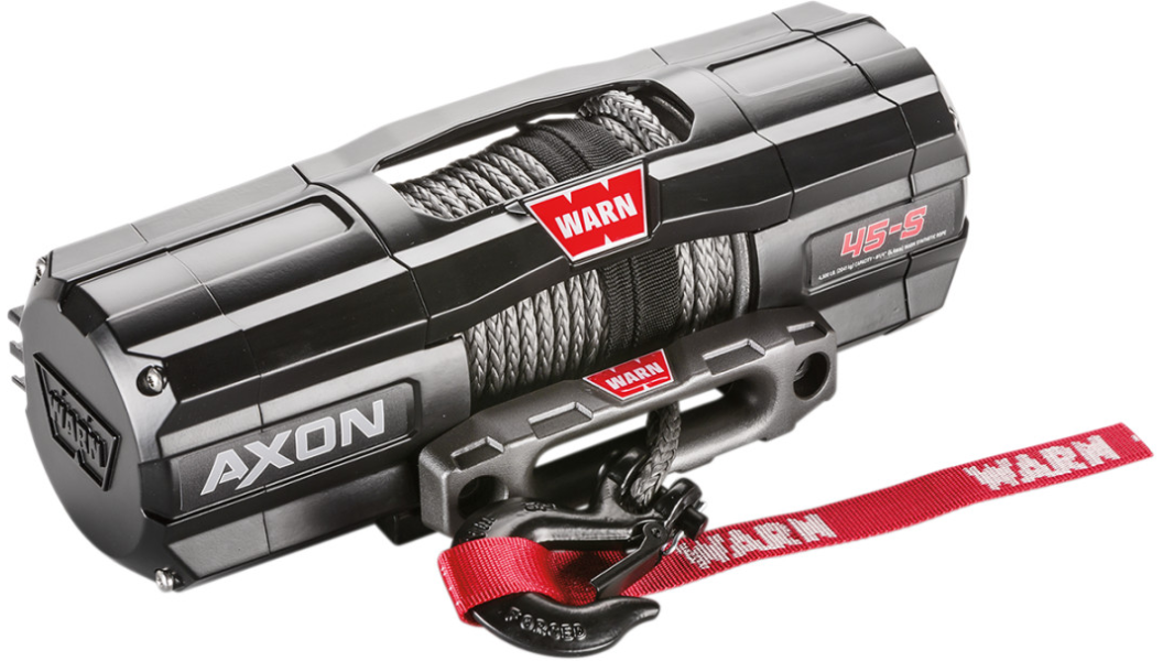 WARN AXON 45-S Winch - Synthetic Rope 101140