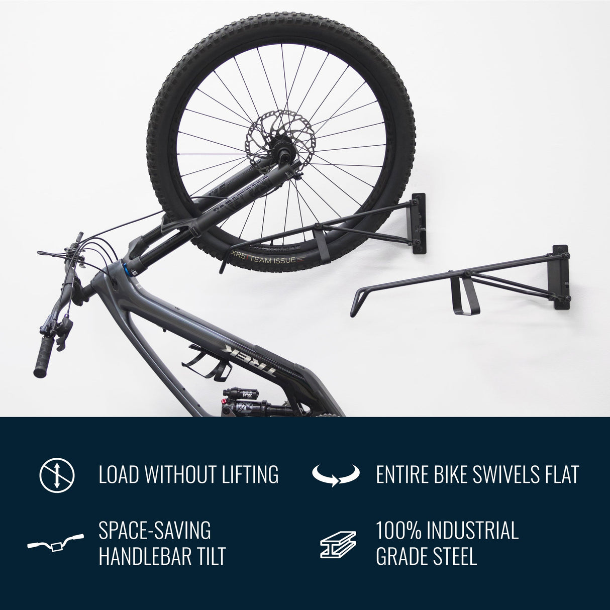 SwivelStow No-Lift Mountain Bike Rack