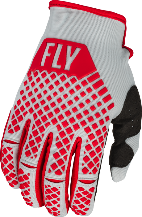 Youth Kinetic Gloves Red/Grey Ys - Cycle City Outdoors