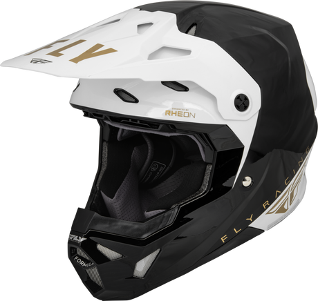 Formula Cp Slant Helmet Black/White/Gold Lg - Cycle City Outdoors