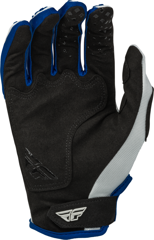 Youth Kinetic Gloves Blue/Light Grey Ys - Cycle City Outdoors