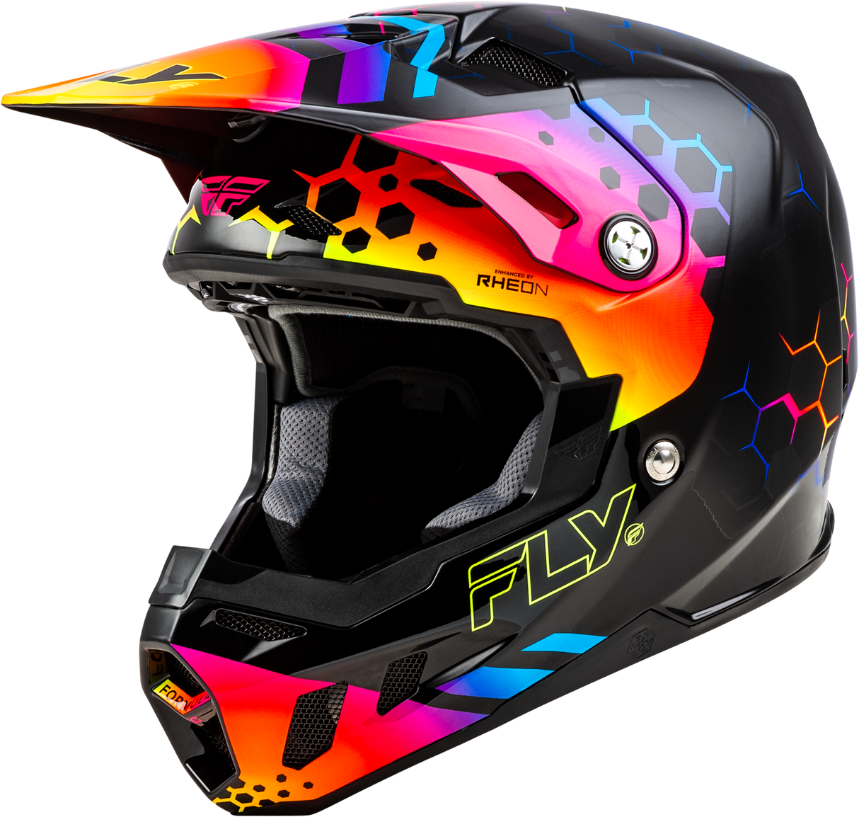 Youth Formula Cc Tektonic Helmet Black/Sunset Yl - Cycle City Outdoors