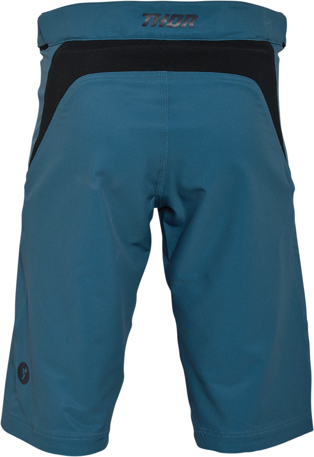 Thor Assist MTB Shorts - Teal - US 34 5001-0116 - Cycle City Outdoors