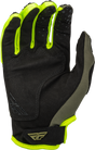 Youth Kinetic Gloves Olive Green/Hi Vis Ys - Cycle City Outdoors