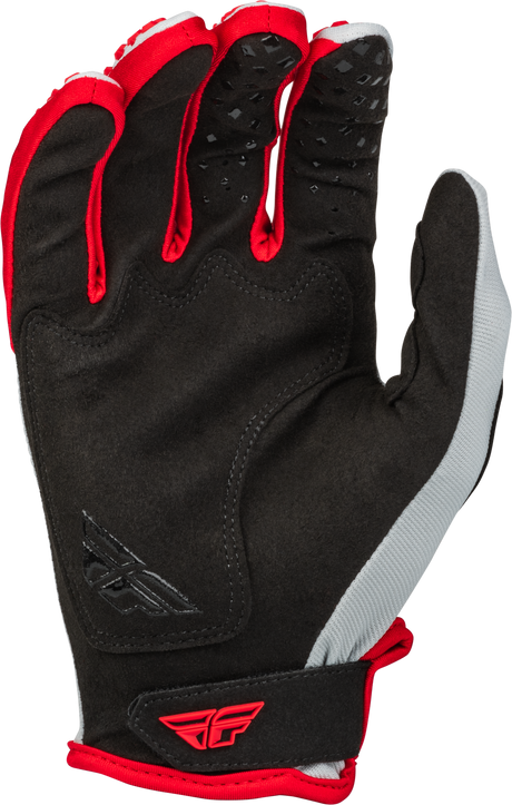 Youth Kinetic Gloves Red/Grey Ys - Cycle City Outdoors