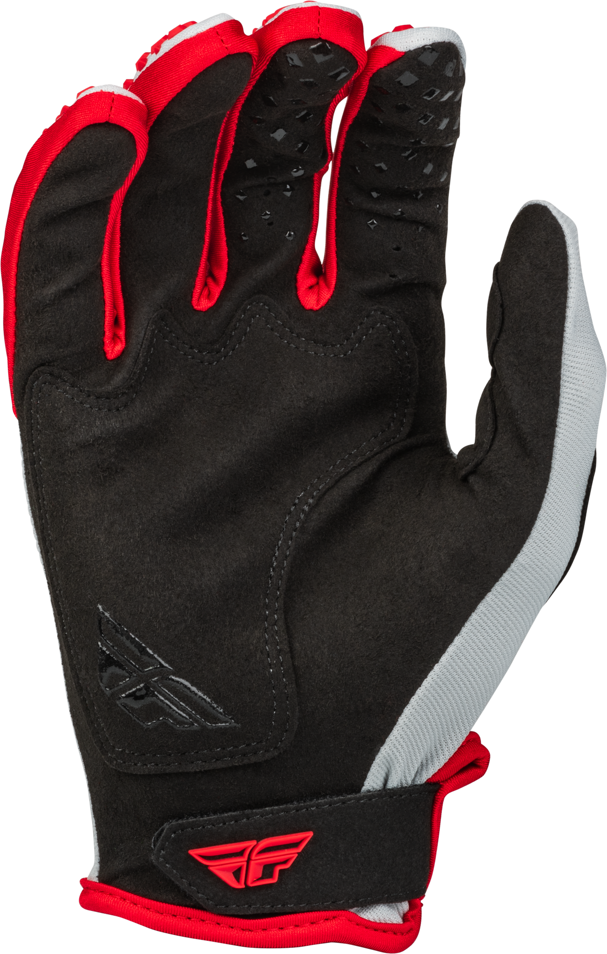 Youth Kinetic Gloves Red/Grey Ym - Cycle City Outdoors