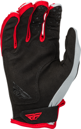 Youth Kinetic Gloves Red/Grey Ym - Cycle City Outdoors