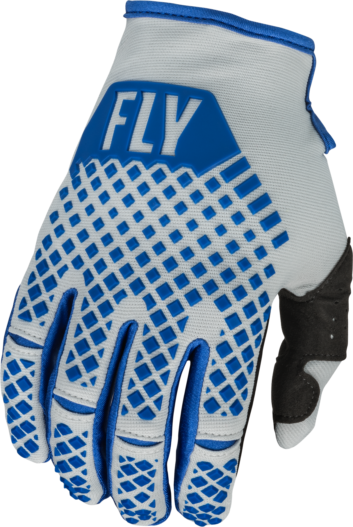 Youth Kinetic Gloves Blue/Light Grey Ys - Cycle City Outdoors