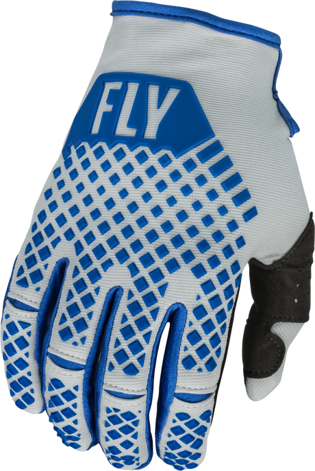 Youth Kinetic Gloves Blue/Light Grey Ys - Cycle City Outdoors