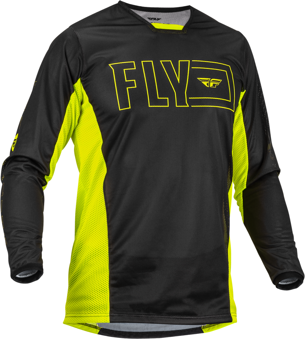 Kinetic Mesh Jersey Hi Vis/Black Xl - Cycle City Outdoors