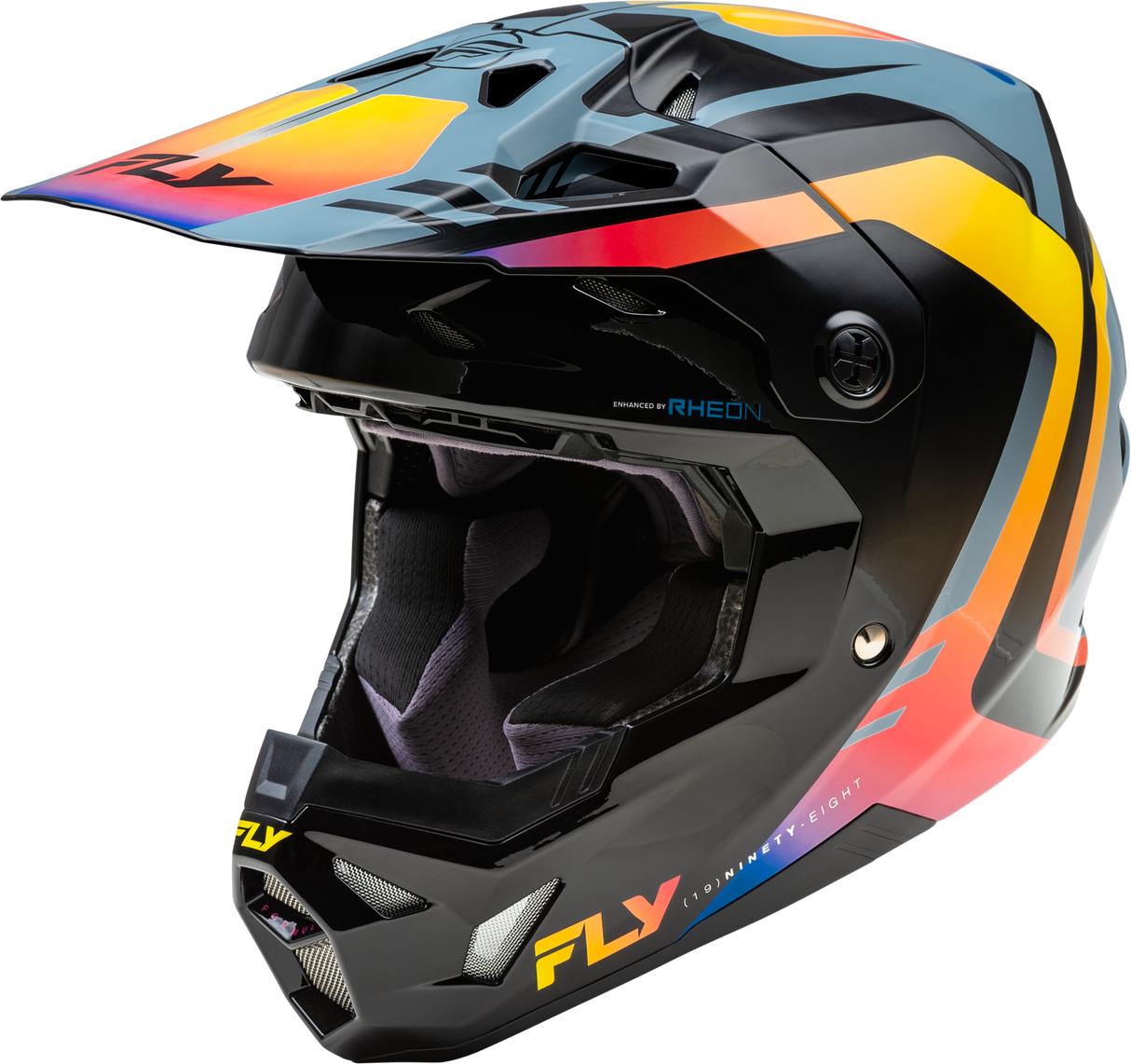 Formula Cp Krypton Helmet Grey/Black/Electric Fade 2x - Cycle City Outdoors